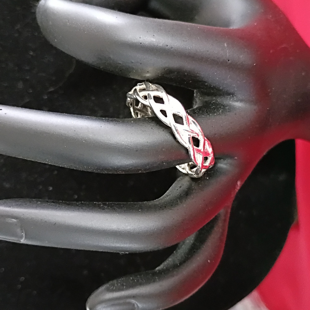 925 Unisex Braided Ring